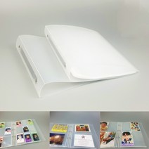 형통하우스 포카바인더 포토카드 씰 스티커 티렉스카드게임 집 사진책만들기 모음 포토티켓 북 사진정리 포토앨범, 1포켓, 50매