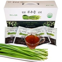 [뿌리와열매] 100% 국산 부추즙 건강즙 진액 90ml 30팩, 2700ml, 1개