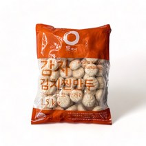 감자 김치만두 대용량 쫄깃한 감자피와 국산 배추로 만든 김치와 돼지고기로 속을 꽉 채웠어요, 1개, 1.5kg
