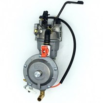 예초기 부품 카브레타 혼다 GX390 가스 소형 엔진 188F 5KW-8KW LPG NG 가솔린 오토바이 기화기 용 이중 연, 한개옵션0