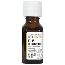 아우라카시아 그라운딩 퓨어 에센셜 오일 Atlas Cedarwood, 15ml, 1개