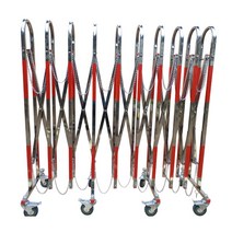 이동식 울타리 주차장 자바라 펜스 접이식 바리게이트, 1.1 x 4m