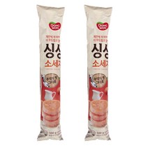 [다만세푸드] 동원 싱싱소세지 300g x 2개 /옛날 분홍 소세지