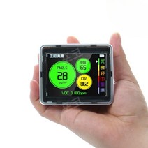 실내용 미세먼지 측정기 포름알데히드 TVOC PM2.5, 주택개량판-PM+포름알데히드+CO2+VOC