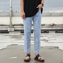 S~2XL 사이즈까지 나오는 시원한 쿨링 10부 청바지