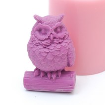 마이몰드코리아 수제몰드 - 나무위에 부엉이1 실리콘몰드