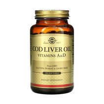 Solgar 솔가 코드리버오일 대구간유 비타민A&D 250정 소프트젤 Cod Liver Oil 솔땡 고약사 약들약