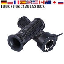 전동킥보드스로틀 전동킥보드 전기 자전거 스로틀 회전 변신 속도 제어 가속기 컨트롤러 속도계 핸들 바 도난방지 잠금 왼쪽 오른쪽 핸들 바 ebike 트위스트 스로틀 bbs01, 협력사