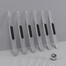 코믈리 자동차 정전기 문콕방지 도어가드, 투명 6P