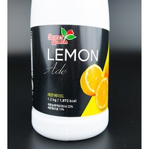 스위트코리아 레몬에이드 베이스 과일원액 1.2kg X 1병, 04_블루베리에이드농축액 1.2kg, 1개