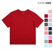 탑텐키즈 공용 베이직 반팔 티셔츠MKZ2TS3991