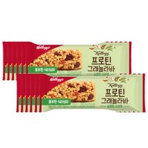 켈로그 프로틴 그래놀라바 상큼한 사과맛, 360g, 1개