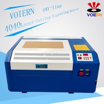 voiern 50w laser cutting machine wr4040 co2 laser 조각 기계 diy mini cutting plywood coreldraw support, 없음