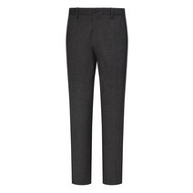 [헤지스 남성] [[22FW]] HZPA2D461CG 차콜그레이 겨울 조직물 히든밴딩 슬랙스