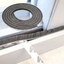 창문 현관문 외풍차단 문풍지 샤시 바람막이 모헤어 846101EA, 7mm x 1M, 본상품선택