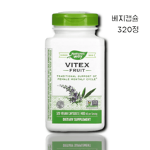 네이처스 웨이 바이텍스 열매 400mg 베지 캡슐 320정
