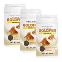 YB 금붕어 관상어 사료, 100ml, 3개, 100ml