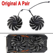 Geforce GTX 1050 1050TI 1060 1070 1070TI Radeon RX 570 580 470 480 G1 88MM 쿨러 팬 T129215SU 그래픽 카드, CHINA_Original Fan AB-2pcs