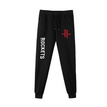 봄 가을 휴스턴 로케츠 면 NBA 조거 팬츠 트레이닝 복 빅사이즈 바지 루즈핏 키 큰 남자 에슬레져 룩 조커