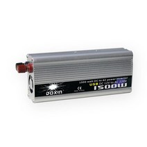 알루미늄 자동차 인버터 12V 220V 1500W 2000W DCAC 전압 변환기 수정 된 순수 사인파 전력 전송 전기, 01 500W_01 12V_02 220V 50Hz
