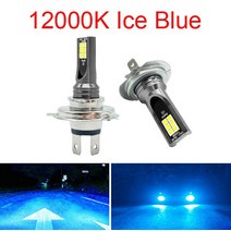 안개등 2Pcs H7 LED 자동차 전조등 H11 9005 안개등 슈퍼 밝은 운전 라이트 6500K 12V, 01 12000K ice Blue_07 H7