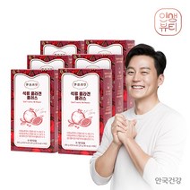 안국건강 인생뷰티 안심리얼 석류콜라겐 플러스, 14포 6박스(12주분)
