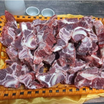 [황학고기] 곡물등급의 소 목뼈 2kg (호주산) / 갈비탕용 찜갈비용 감자탕용 소찜용, 1개