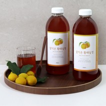동심결 잘익은 황매실청 하동 황매실 자연숙성 발효 액기스 1000ml 1개