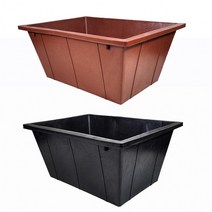 사각 고무다라 화분 텃밭 특대형 상추 채소 고추 고무화분, 빨강색_다라용도