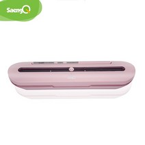 가정용 진공 포장기 실링기 음식 간편한 진공포장 씰링기 밀봉기, Pink+110V