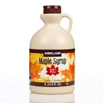 Kirkland 커클랜드 시그니처 100% 퓨어 a등급 앰버 메이플 시럽 1L