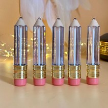 견고한 5ml 빈 립글로스 튜브 용기 클리어 립밤 연필 모양 립스틱 리필용 병 포장 5 개, 01 5ml_02 1pc
