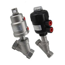 304스테인레스 Y 형 앵글시트밸브 고온용 스팀 증기, DN20  고무머리