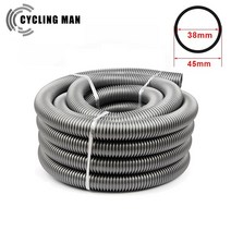 내경 38mm 호스 청소기 스레드 빨대 공장 벨로우즈 튜브 부드러운 파이프 액세서리, 16 Gray-8 m