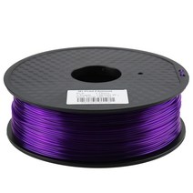 가제트 PLA 필라멘트 1kg 3D프린터 3D펜 24색 1.75mm 오픈형, 1kg T-purple