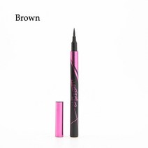 라이너펜슬 마스카라 속눈썹연장 1PC Professional Ultimate Black 액상 아이 라이너 여성용 뷰티 툴 오래 지속되는 방수 속건성 마커 메이크업, [02] black Type 1