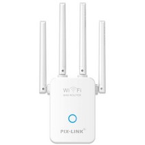 iptime wifi 유무선 인터넷 공유기 pxlink wr32q 무선 리피터 wifi 라우터 300m 신호 증폭기 익스텐더 4 안테나 라우터 신호 증폭기 가정용 적합, au 플러그, 하얀