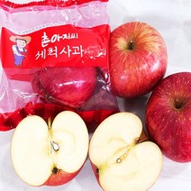 [제철별미] 고당도+껍질째 먹는 이온수 세척사과 소과~중과, 중과 사이즈, 5kg
