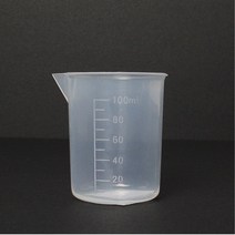 캔들바다 C - 플라스틱비커 100ml 재질 pp 소분비커 계량비커