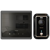 코콤 K5B 디지털 비디오폰 로비폰 K5B VP-R431E VP-S701 LP-S700M, K5B VP-S701 블랙
