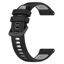 시계줄 Garmin VenuVivoactive 3 Music Vivoactive 4s 4Forerunner 245 용 시계 스트랩 18mm 20mm 및 22mm 사이즈 밴드, 152.Black Gray  Garmin forerun