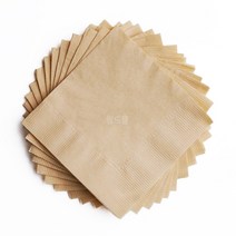 공장직영 냅킨 칵테일냅킨 테이블냅킨 갈색 1박스 6000매, 6000개