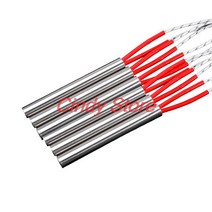 난방시스템 1pcs 금형 카트리지 히터 가열 요소 원통형 관형 6mm8mm10mm 튜브 ac220v 30w-500w, 6x150mm 250W