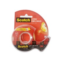 스카치 다용도 테이프 디스펜서 522 12mm x 20m, 3개