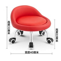 각도조절 좌식 의자 낮은 라운드 접이식 등받이 자세교정 허리에좋은 듀오백 방 침대 게이밍 바닥 바퀴달린, N