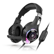 브리츠 Britz K71GH 가상 7.1 LED 게이밍 헤드셋 유선리모컨 PC헤드셋, 본상품, 블랙