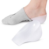 실리콘 키높이 양말깔창 2cm 티안나는 뒷꿈치 속깔창