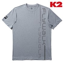 *본사직영* [K2] 남성 FLYWALK 버티컬 프린트 반팔 라운드 KMM21218_IZ