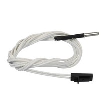 Prusa i3 MK3S + 3D 프린터 서미스터 카트리지 용 3*12mm 온도 센서 흰색 케이블, 한개옵션1, 01 1 pieces