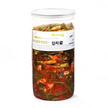 광주 김치타운 김치가 맛있는 정휴선 파김치캔 500g